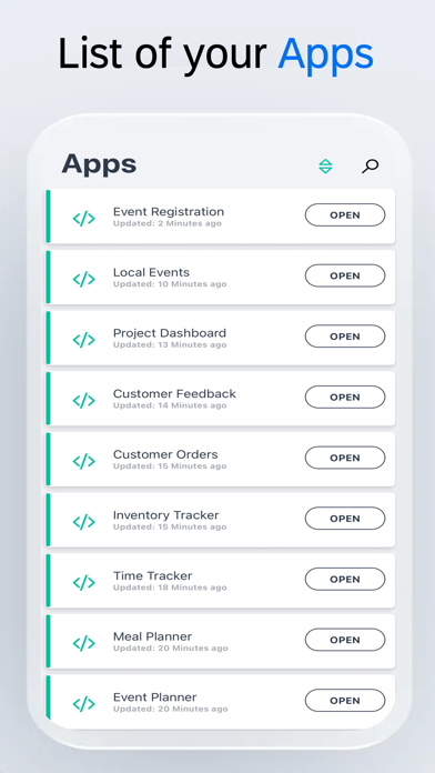 SAP Build Apps Preview App Store screenshot