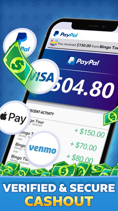 Bingo Tour App Store screenshot