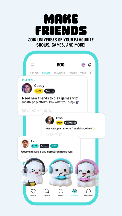 Boo App Store screenshot