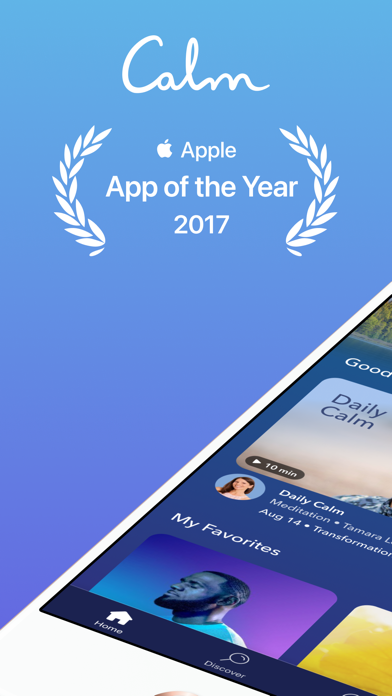 Calm App Store screenshot