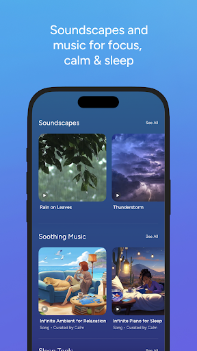 Calm Google Play screenshot
