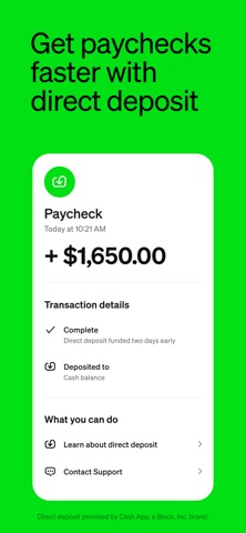 Cash App App Store screenshot