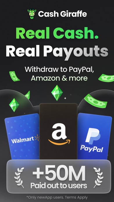 Cash Giraffe App Store screenshot