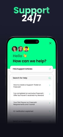 Freecash App Store screenshot