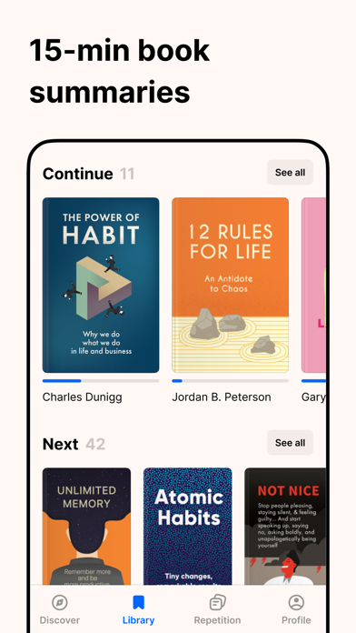 Headway App Store screenshot