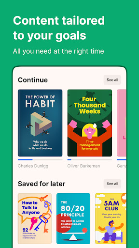 Headway Google Play screenshot