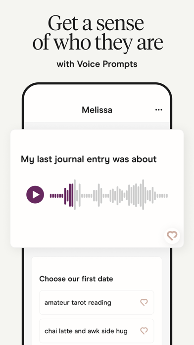 Hinge App Store screenshot