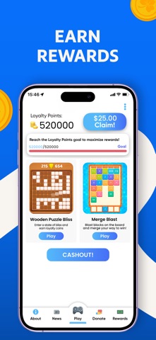 JustPlay App Store screenshot