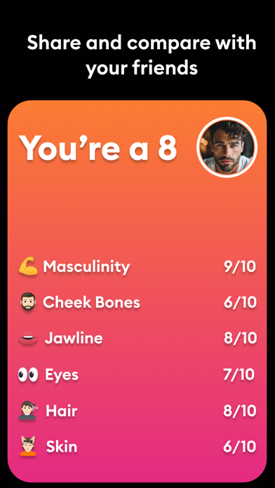 LooksMax AI App Store screenshot