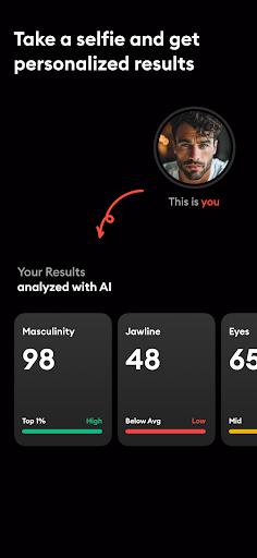 LooksMax AI Google Play screenshot