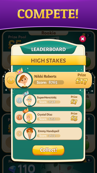Solitaire Cash App Store screenshot