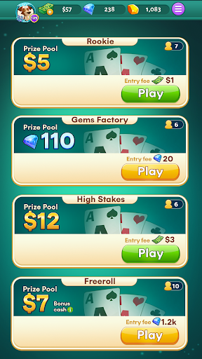 Solitaire Cash Google Play screenshot