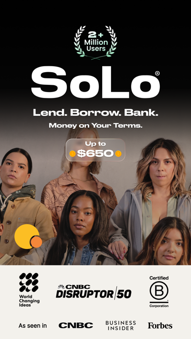 SoLo Funds App Store screenshot