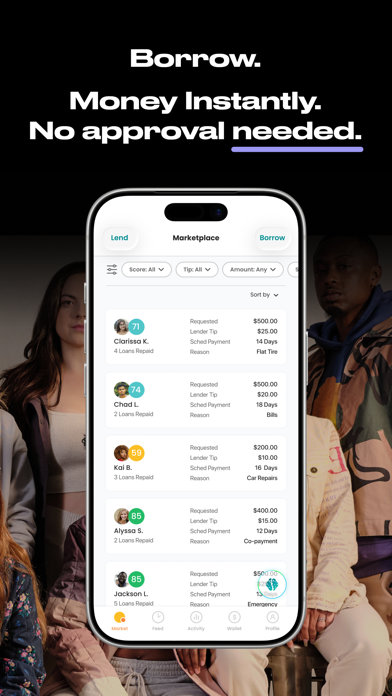 SoLo Funds App Store screenshot