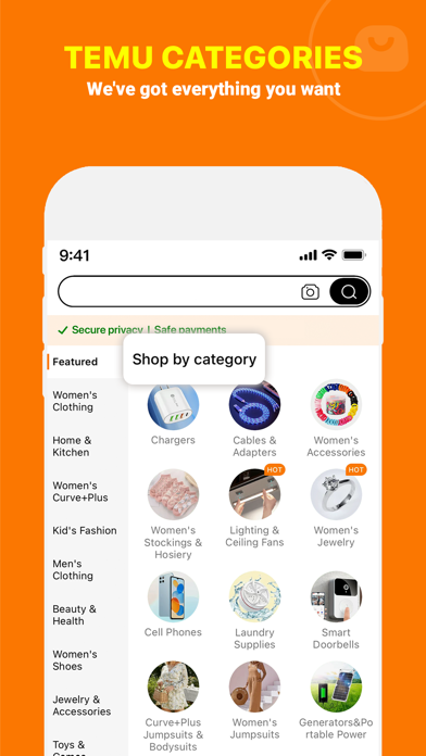 Temu App Store screenshot