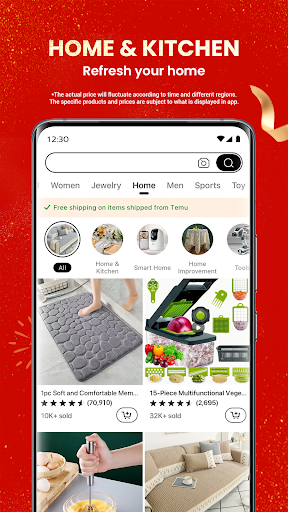 Temu Google Play screenshot