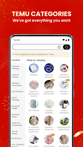 Temu Google Play screenshot