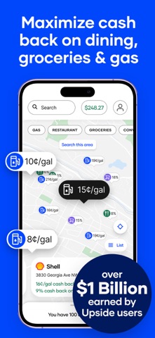 Upside App Store screenshot