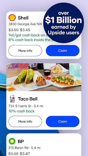 Upside Google Play screenshot