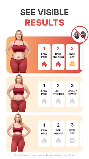 WalkFit Google Play screenshot