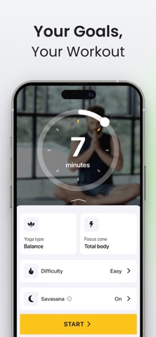 Yoga-Go App Store screenshot