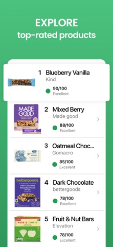 Yuka App Store screenshot