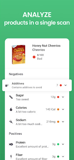 Yuka Google Play screenshot