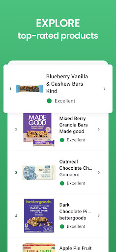Yuka Google Play screenshot